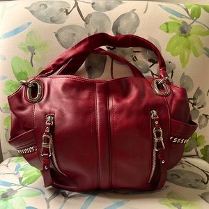 B. Makowsky genuine leather handbag.